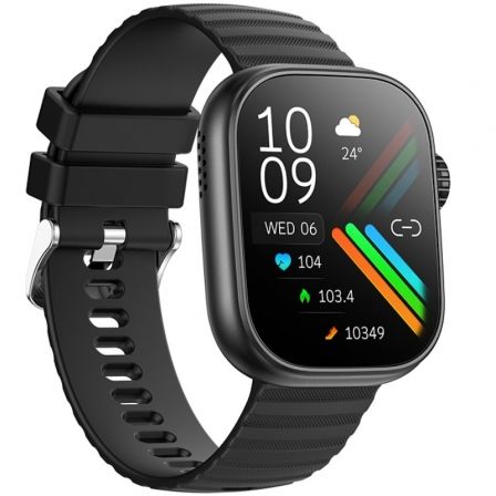 Aiwa Smartwatch SW-700 Negro Pantalla LCD 2.01 Pulgadas Llamadas Bluetooth IP67 8 Modos Deporte Notificaciones Control Salud